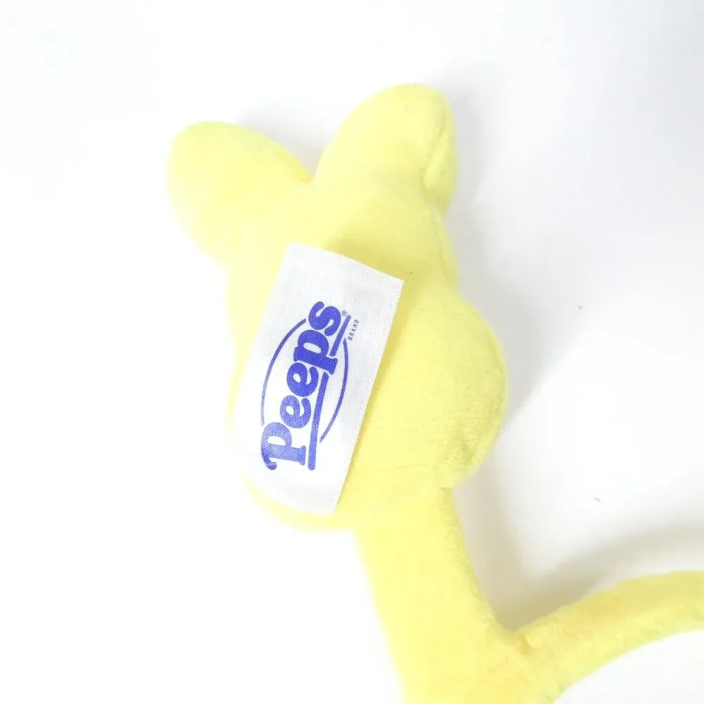 Peeps Yellow Bunny Plush Headband Easter Marshmallow Candy